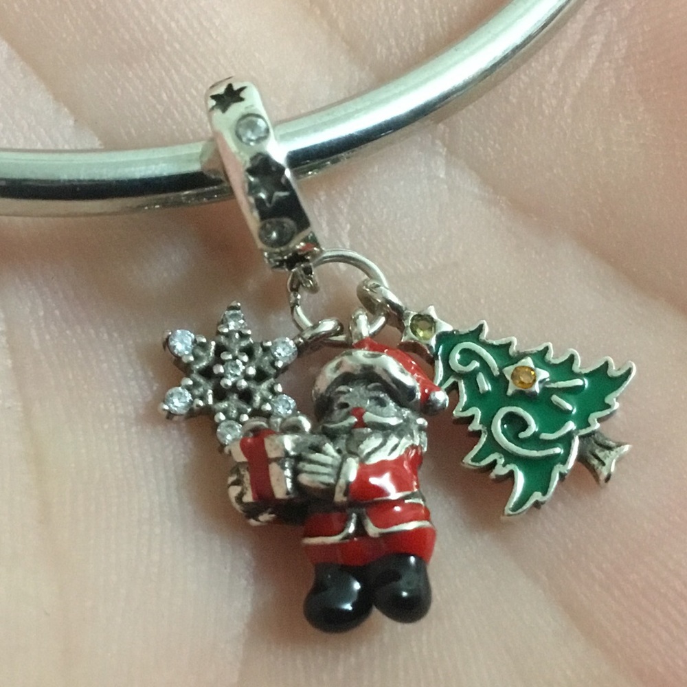 Christmas Collection Santa Charm Pandora Style
